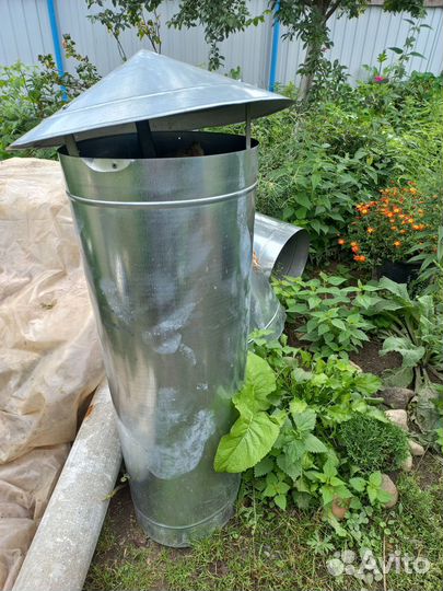 Труба оцинкованная вентиляционная