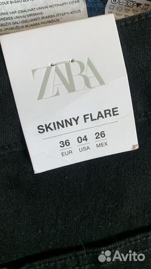 Джинсы zara новые