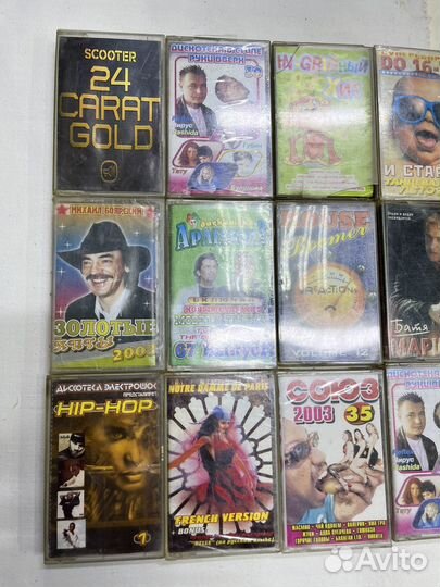 Кассеты аудиокассеты музыка 90х дискотеки шансон