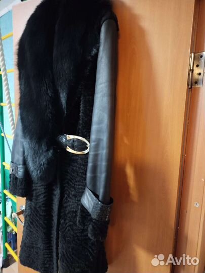 Шуба-дубленка натуральная 44-46 размер