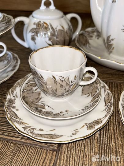 Чайный(кофейный) сервиз СССР лфз новый