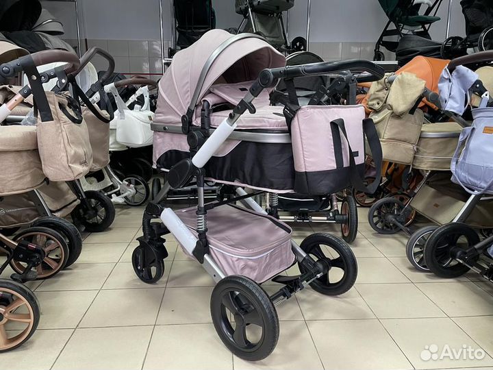 Детская коляска трансформер Luxmom 558 2в1 или 3в1