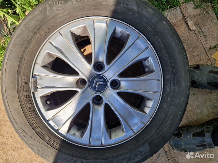 Диски на citroen berlingo