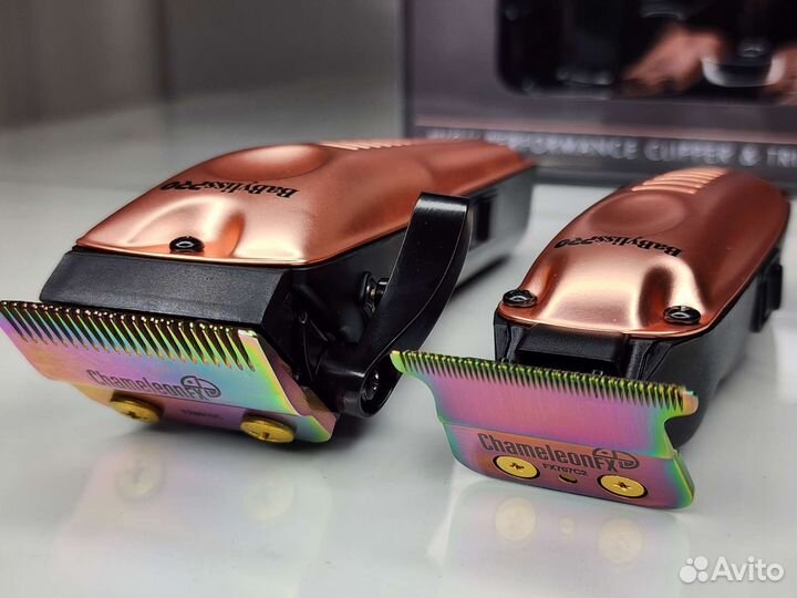 Машинка + триммер Babyliss Lo-Pro FX Rose Gold