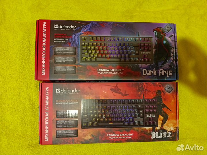Механические клавиатуры,игровые,с подсветкой