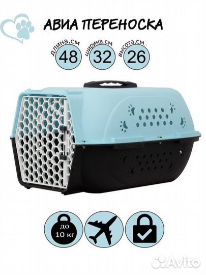 Переноска для кошек (Аренда)