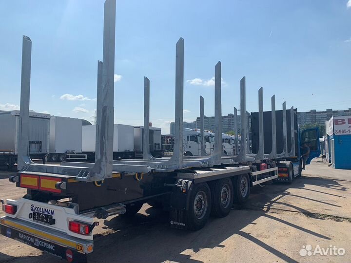 Полуприцеп лесовоз (сортиментовоз) Koluman Сортиментовоз (Лесовоз), 2023