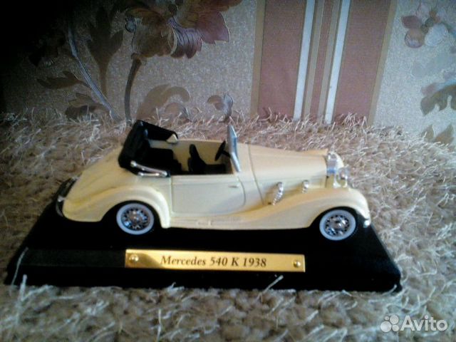 Масштабная модель автомобиля Mersedes 540 K 1938