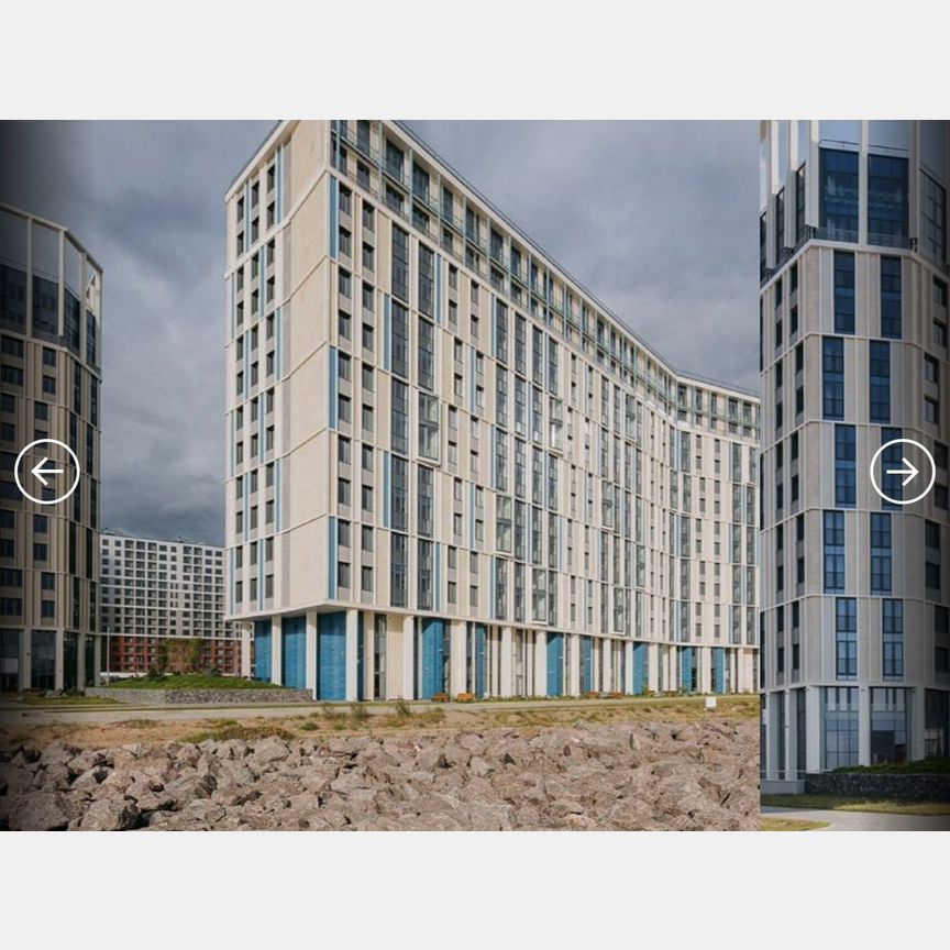 2-к. квартира, 49,3 м², 7/14 эт.