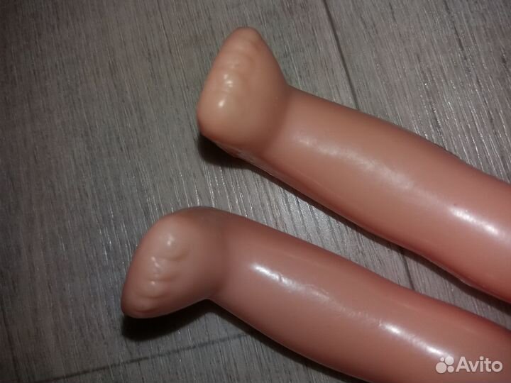 Кукла СССР лысая без волос ретро 21 см советск