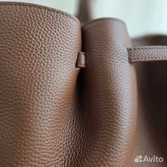 Сумка кожаная с ручками Polene