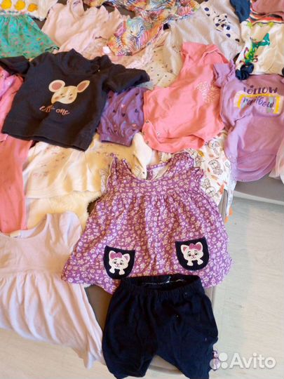 Вещи пакетом на девочку