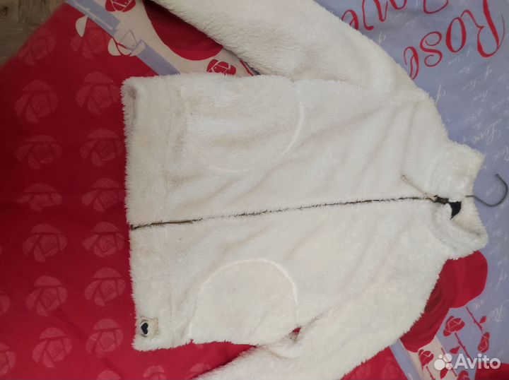 Кофточка на молнии 134-140