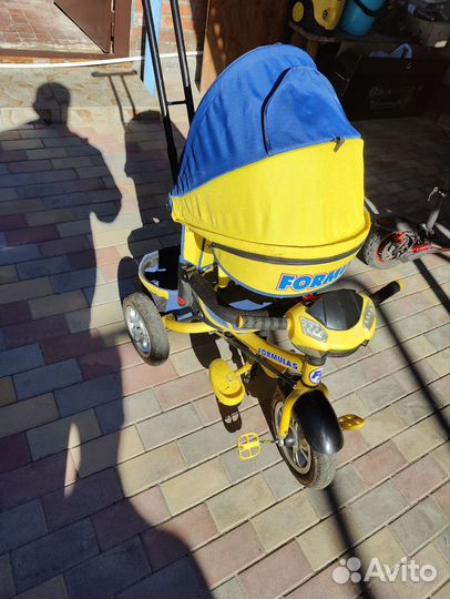 Трехколесный велосипед коляска formula