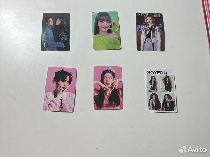 K pop карты g idle i feel