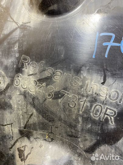 Подкрылок передний левый Renault Megane 3 1704246