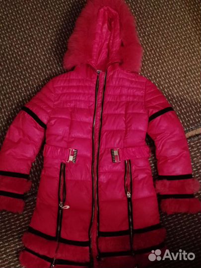 Пальто зимнее для девочки