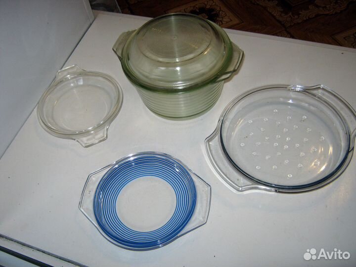 Кастрюля из стекла 1.7 литра + крышка