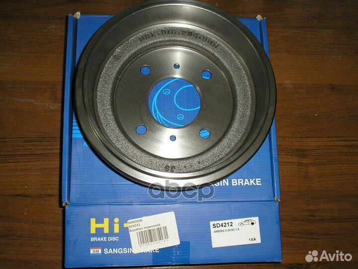 Барабан тормозной задний nissan almera II(N16)