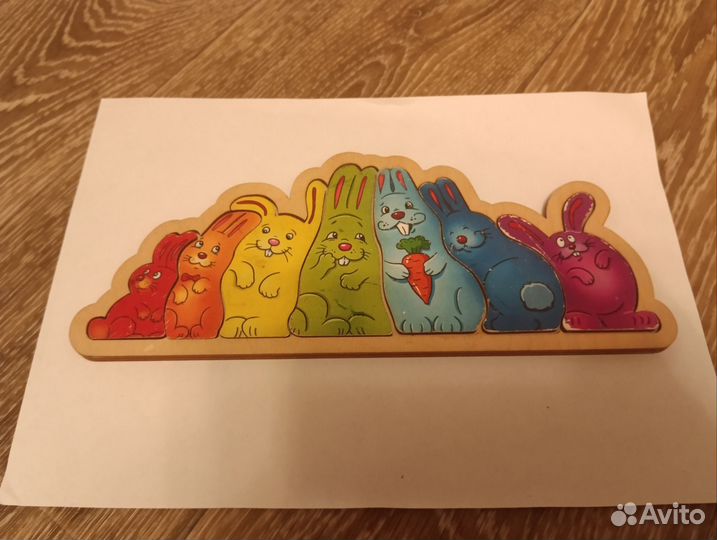 Пазлы для малышей крупные