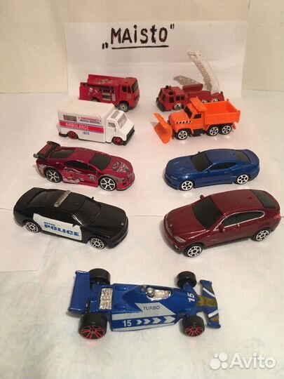 Модели 1:60-64:Siku,MotorMax,Maisto и др