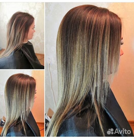 Прикорневой объем волос. Ботокс, кератин