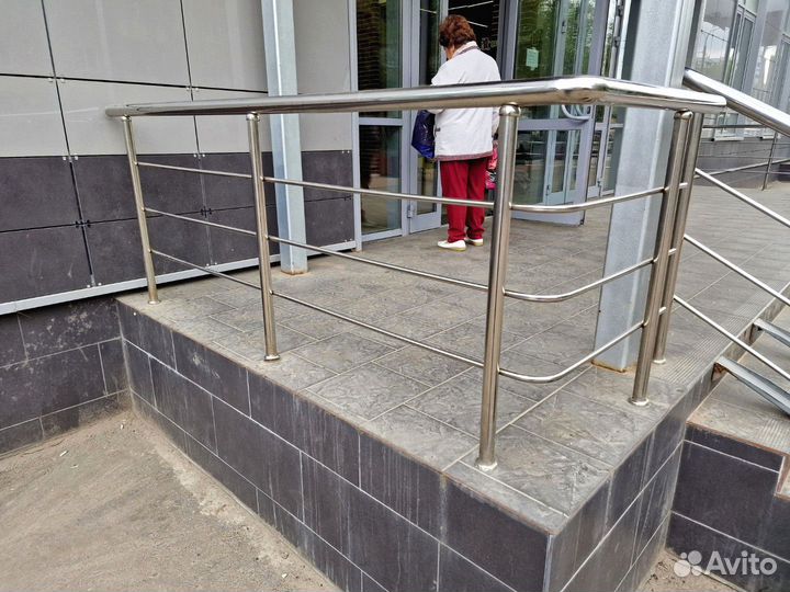 Перила из нержавейки