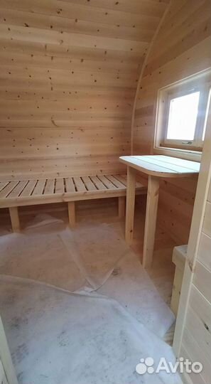 Баня бочка из лиственницы