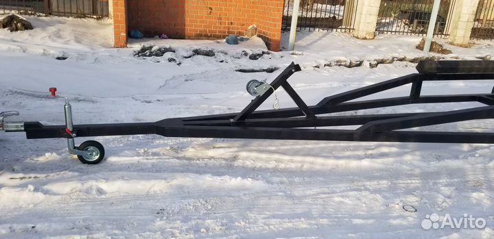 Прицеп для лодки, яхты катера портовая телега НДС