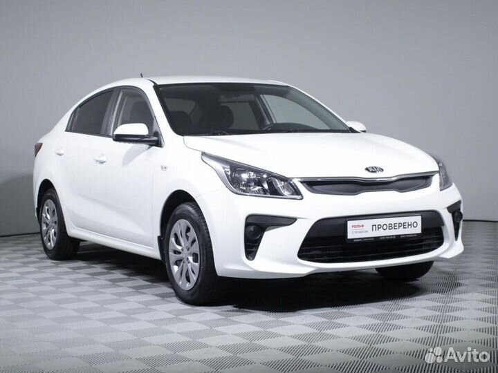 Kia Rio 1.4 МТ, 2019, 30 154 км