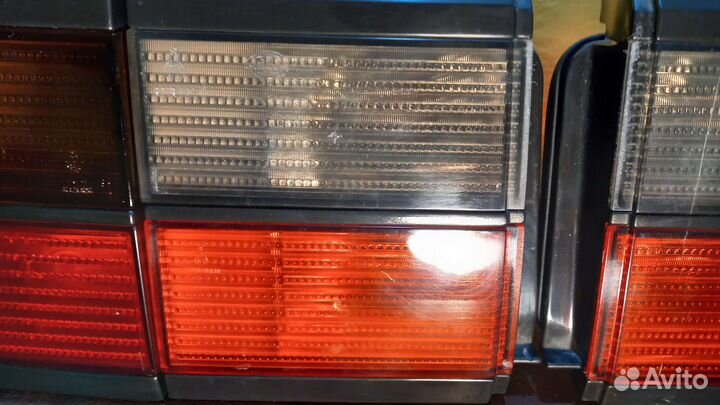 Hella red black passat b3