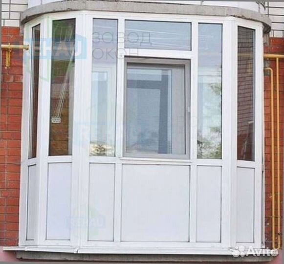 Пластиковое окно с установкой