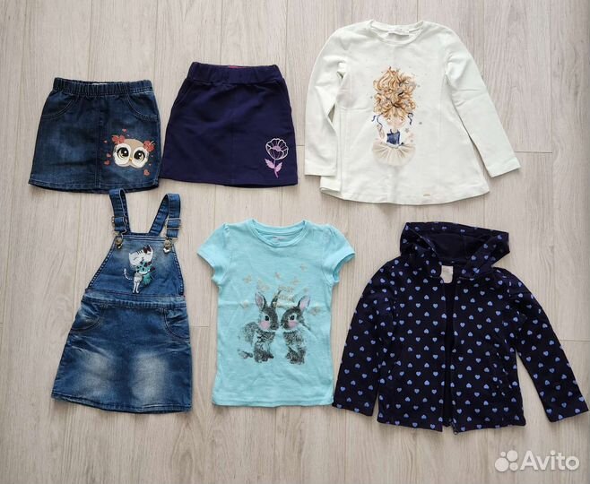 Вещи пакетом на девочку 2-4 лет