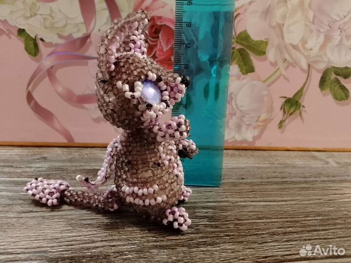 Зверьки из бисера