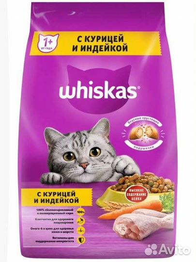 Кошачий сухой корм