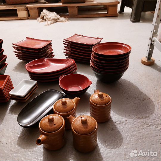 Посуда для японской кухни. evfr vnlson melamine