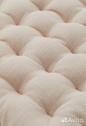 Hm home подушка на стул льняная