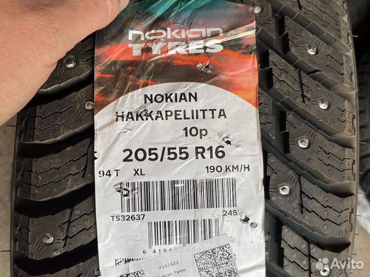 Nokian Tyres Hakkapeliitta 10p 205/55 R16 94T