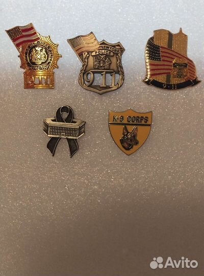 Знаки полиции и спецслужб США