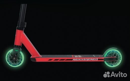 Самокат трюковой TechTeam 202 DukeR красны;черный