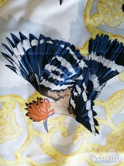 Hermes платок oiseaux De L'inde Et L'himalaya