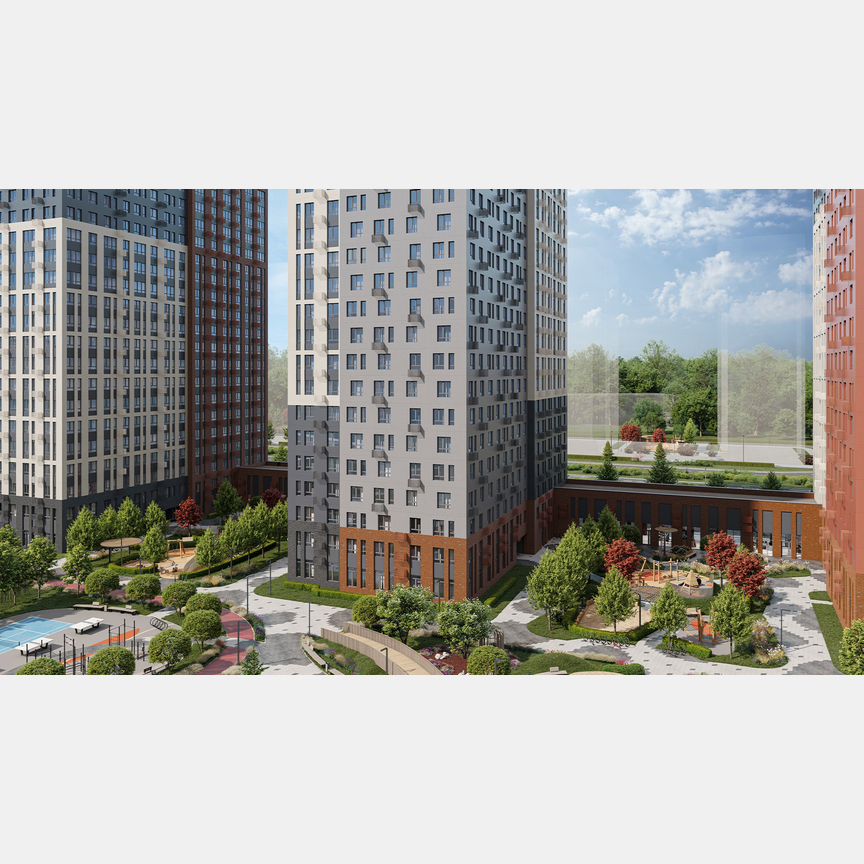 2-к. квартира, 63,8 м², 14/20 эт.