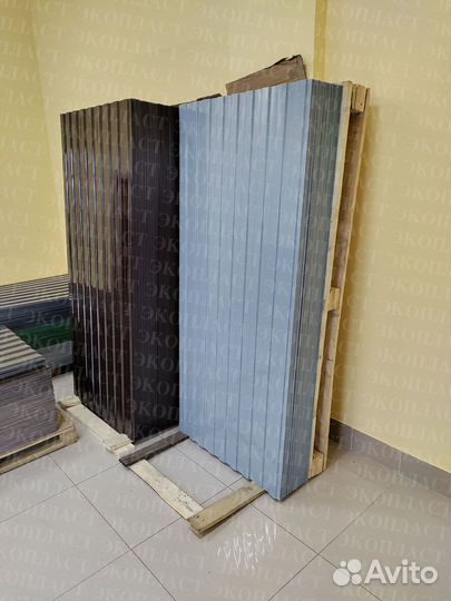 Профлист пэт цветной с двух сторон с производства