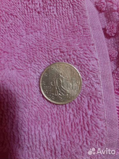 Монета 10евро центов