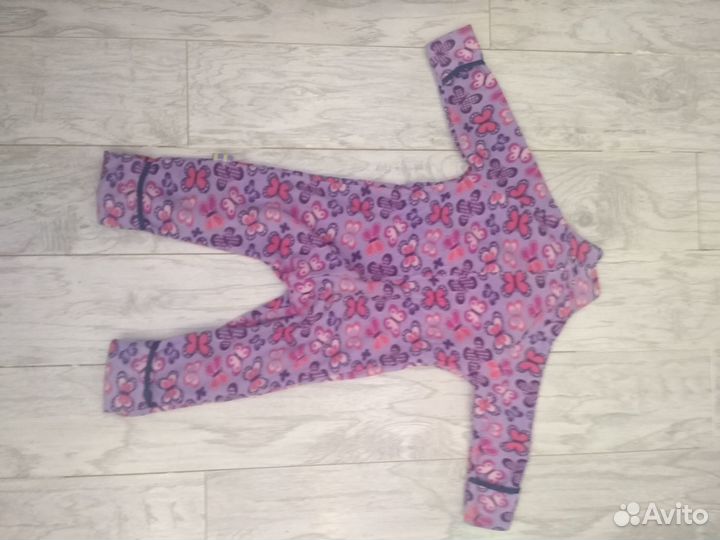 Флисовая поддева 86 размер