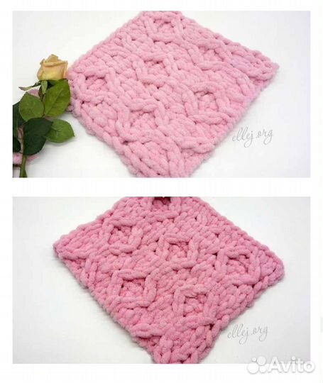 Шарф, снуд из Ализе пуффи