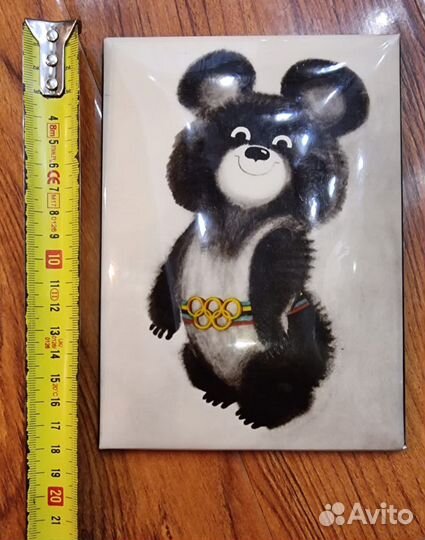 Олимпийский мишка панно СССР