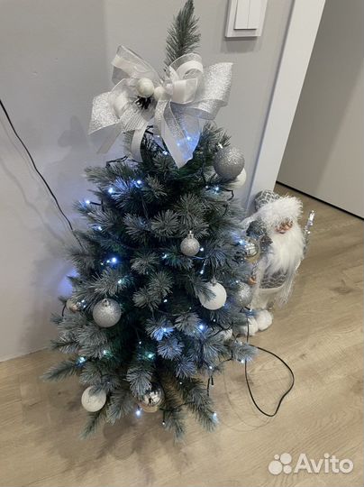 Елка искусственная новогодняя 90 цельная