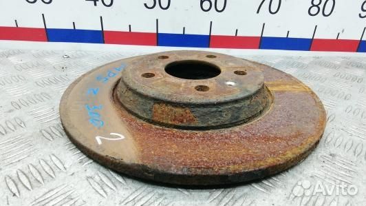 Диск тормозной задний audi A7 1 (94P05L902)