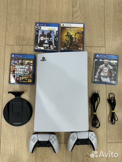 Sony playstation 5 PS5 2 джойстика